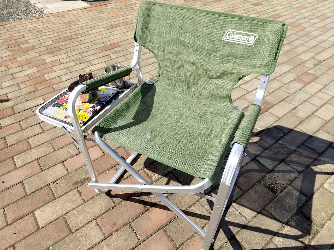 2024年新作】コールマン『アルミデッキチェア』が快適過ぎ！サイド