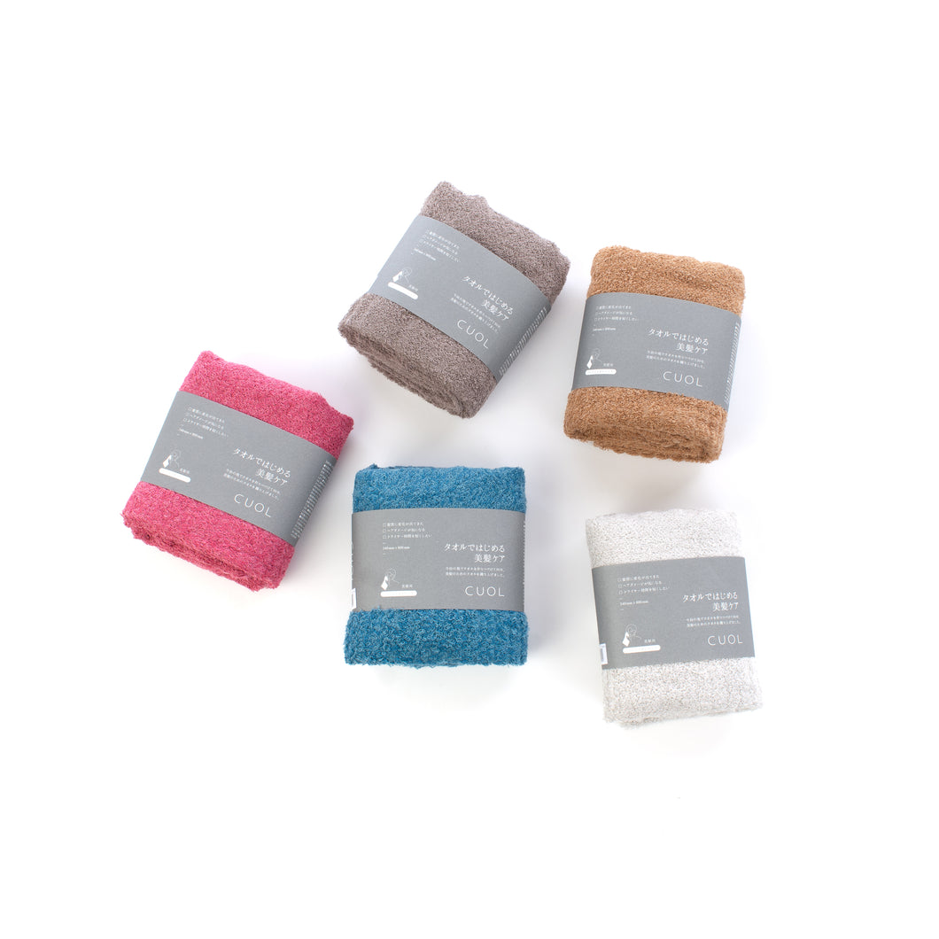全色セット】タオルではじめる美髪ケア フェイスタオル – ハートウエル