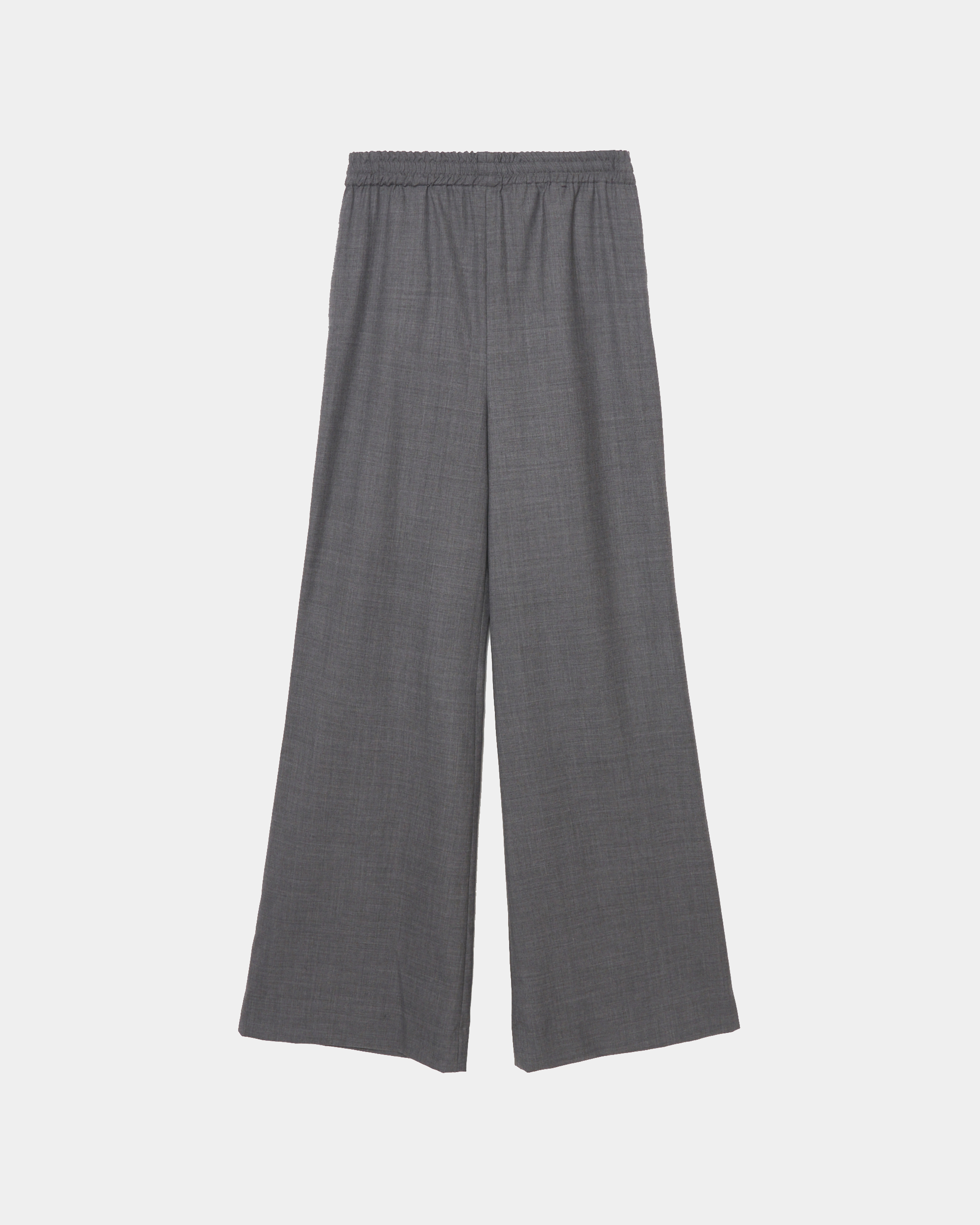 JAVELIN -WIDE SILHOUETTE SILK TROUSERS – HARUNOBUMURATA