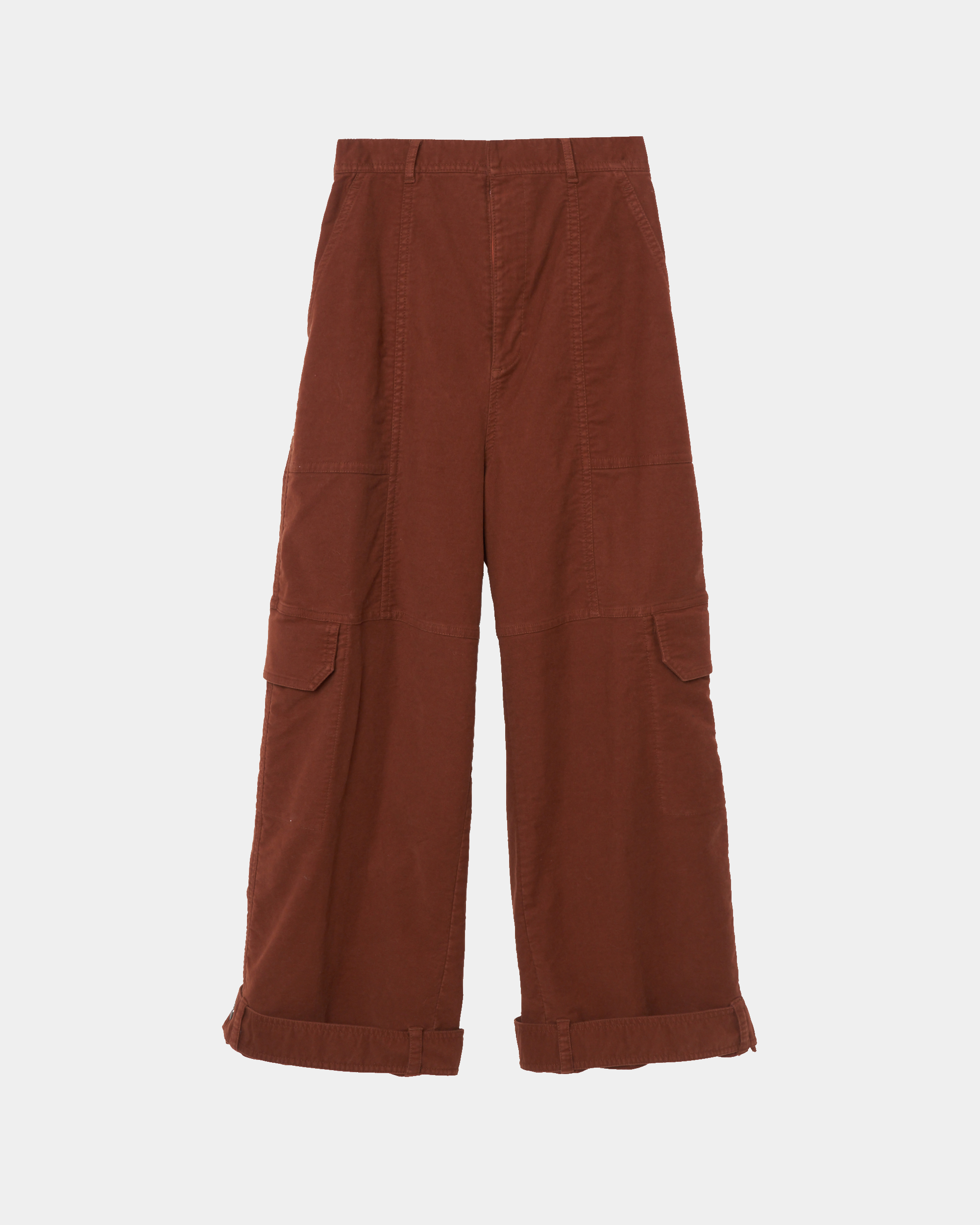 JAVELIN -WIDE SILHOUETTE SILK TROUSERS – HARUNOBUMURATA