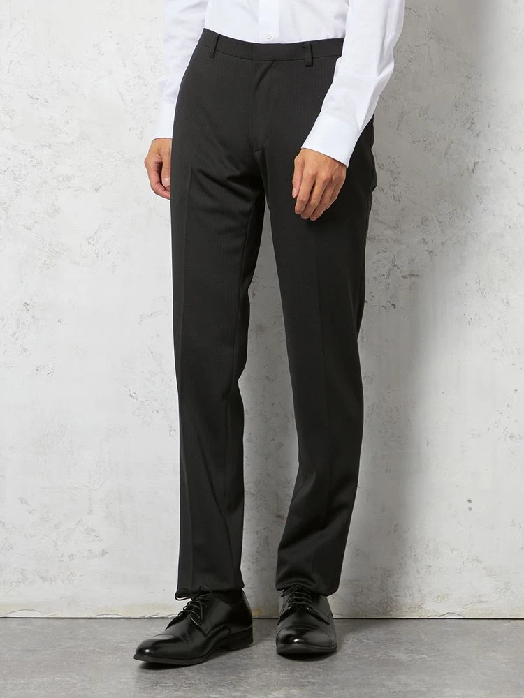 ウォッシャブル】パンツ ノータック【i－Pantsスリム】シャドウ