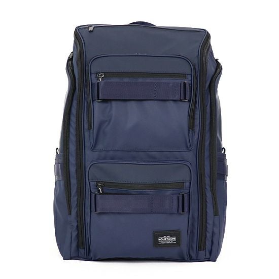 MOUSTACHE 大容量リュックサック コーティングポリ×ラバーコーティング