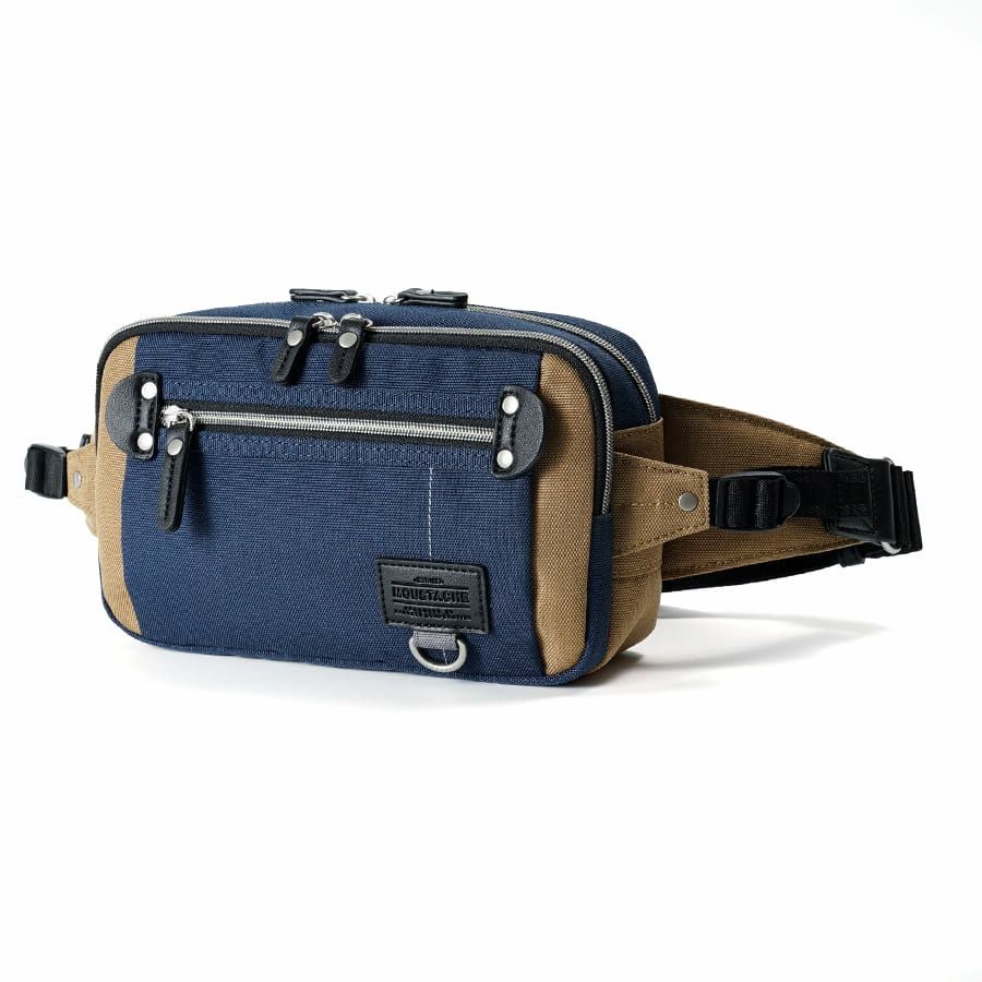 公式】 MOUSTACHE ウエストバッグ ポリエステル×合皮 JJL-0321