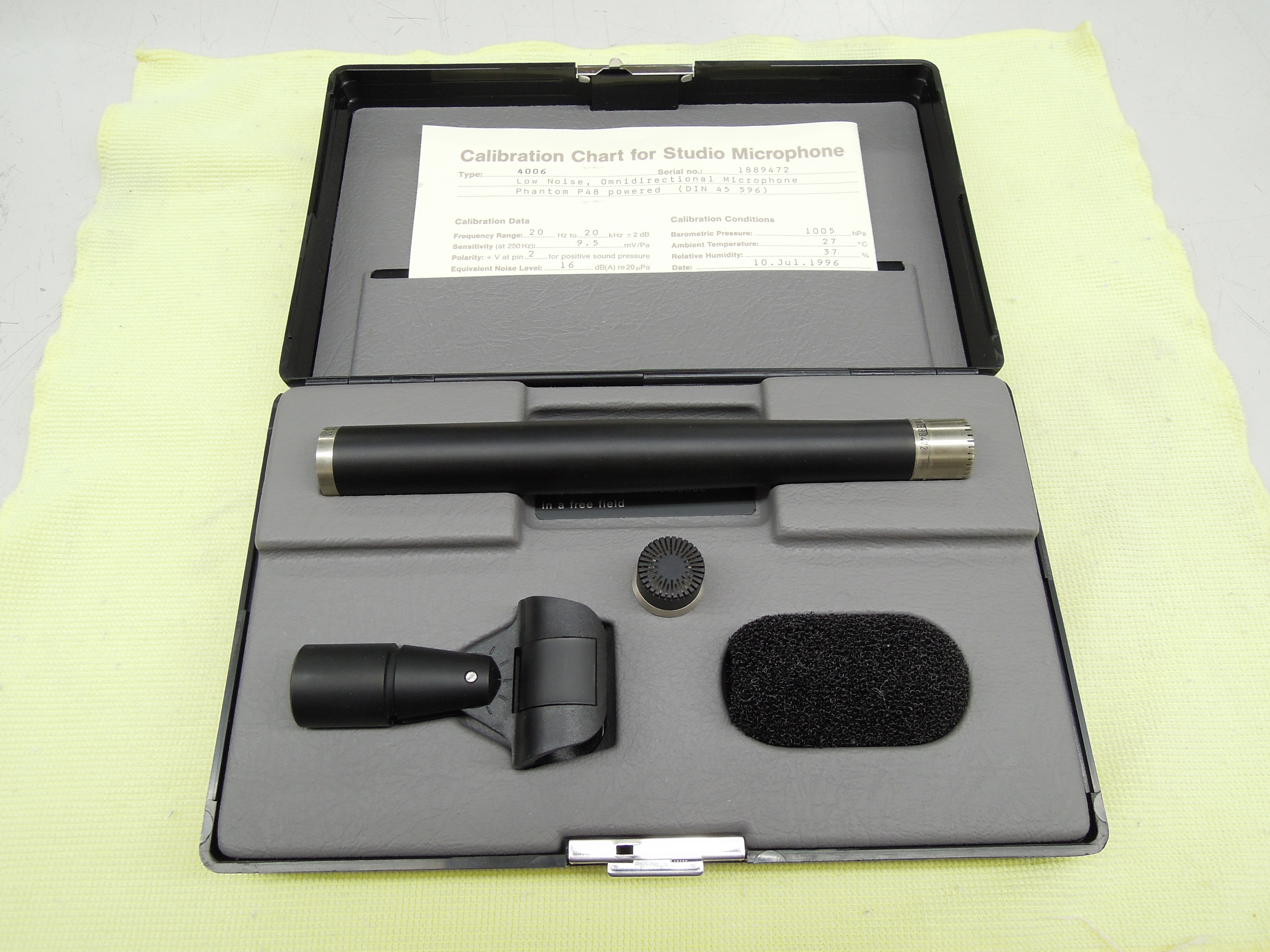 B＆K 4006 コンデンサーマイクご紹介♪: ハードオフ富山豊田店ブログ