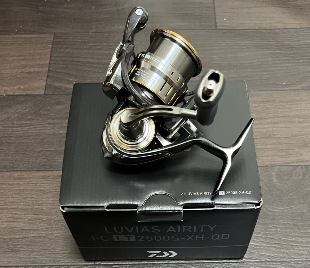 21ルビアスエアリティFC LT2500S-XH-QD インプレ】 軽さと剛性感を両立