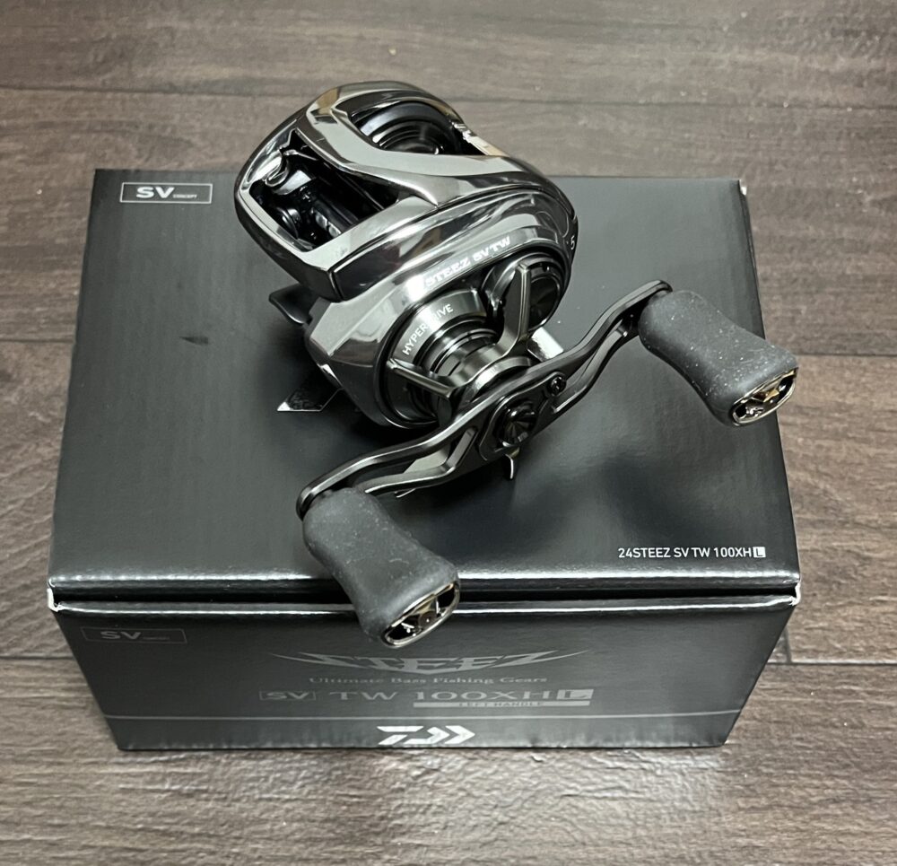 24スティーズSV TW 100 インプレ】巻き心地と遠投性が極めて高い