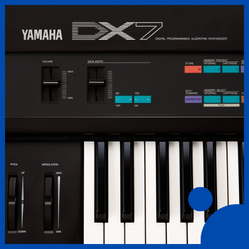 時代を変えたデジタルシンセの名機！YAMAHA『DX7』が入荷しました