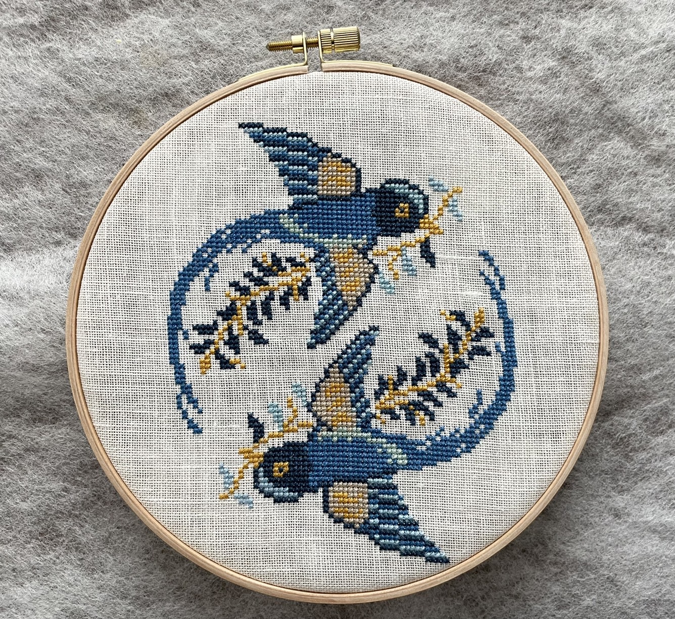 クロスステッチで楽しむ正倉院文様 | 針と糸.fun