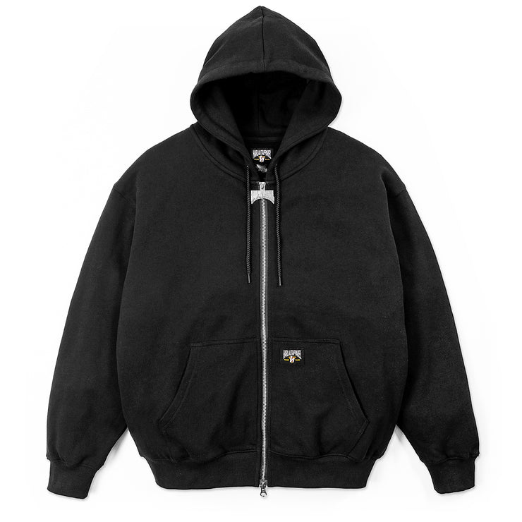 VILLAIN ZIP HOODIE - BLACK – Harlaut Apparel