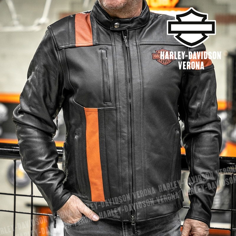 Harley-Davidson® Waterproof Hwy-100 Leather Jacket