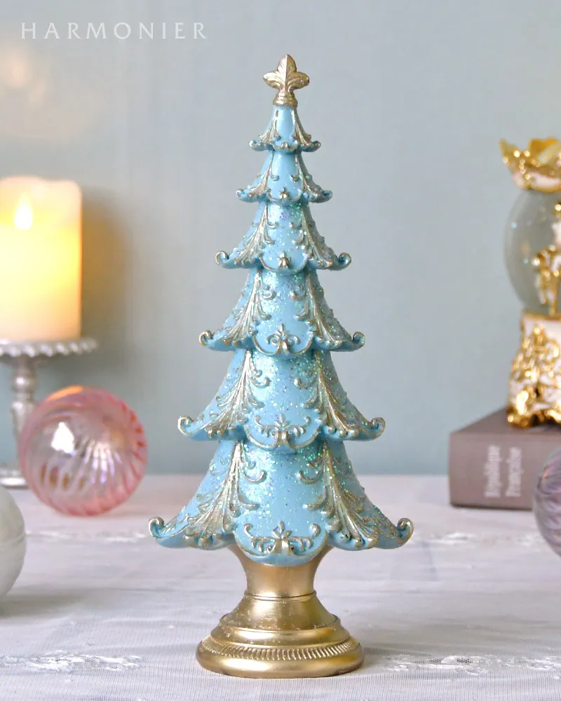 ヴィンテージLEDキャンドルツリーオブジェ47cm｜クリスマス雑貨の通販