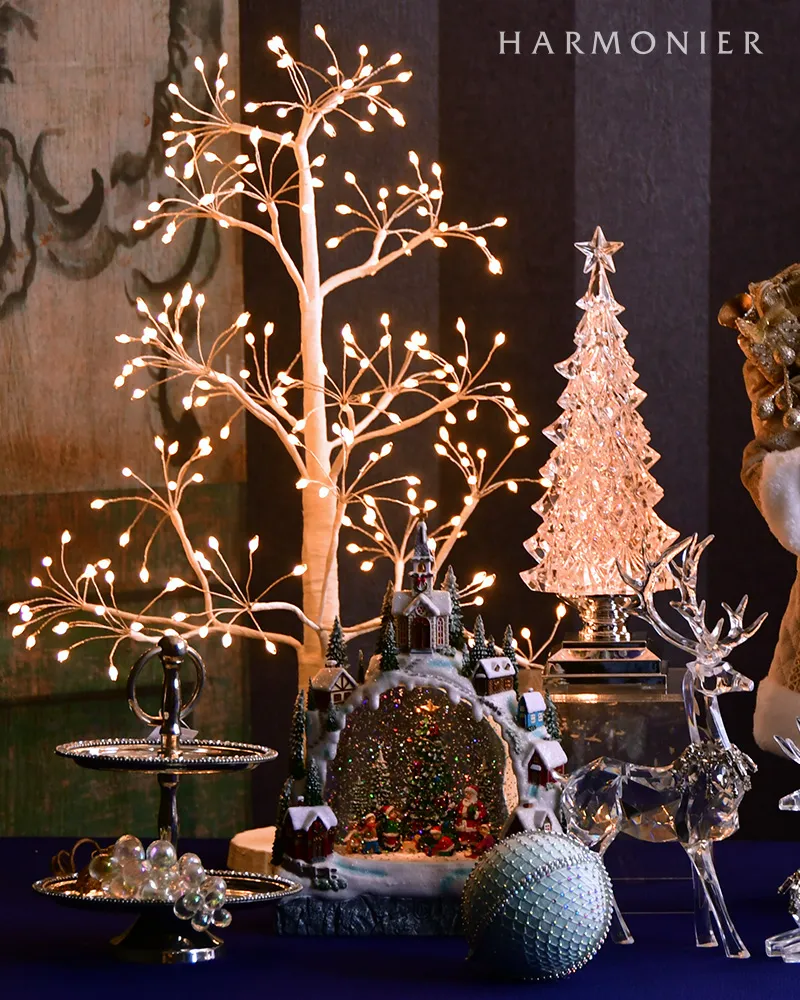 リキッドLEDクリスマスビレッジ※電池/USB仕様｜クリスマス雑貨の通販