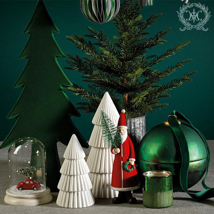 Web Store限定】セラミックホリディツリーオブジェ 17cm (ZODAX