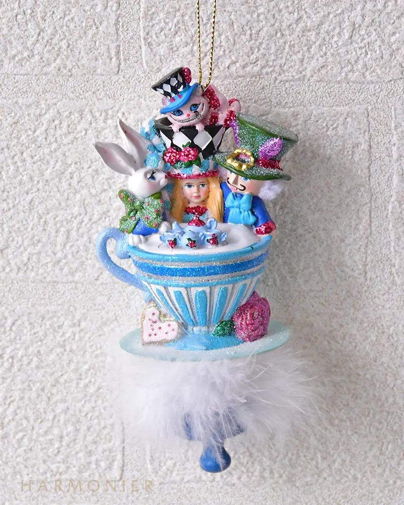 ワンダーランドオーナメント/ティーカップ｜クリスマス雑貨の通販