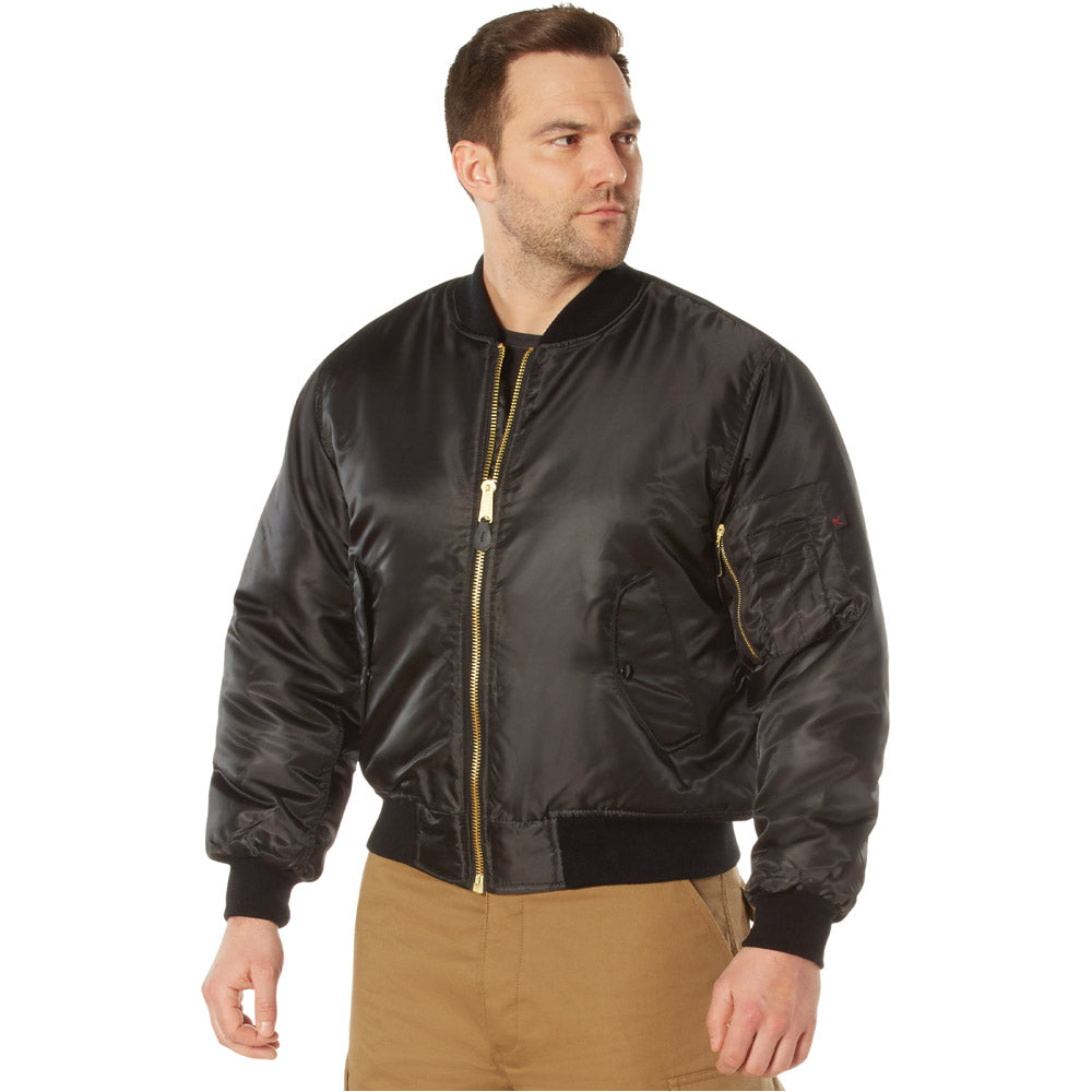 Black MA-1 Flight Jacket