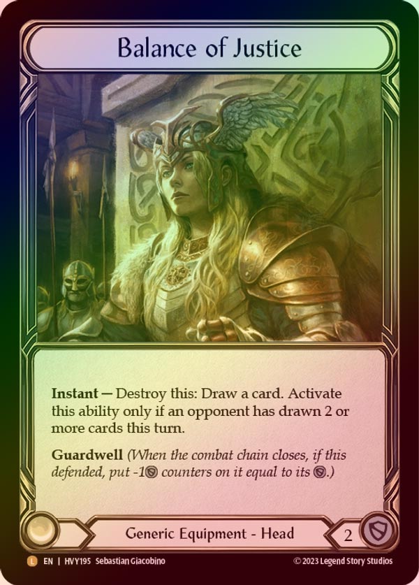 TCG専門店 蓮屋 MtG & FaB & GA / 【GF】[Generic] Balance of Justice