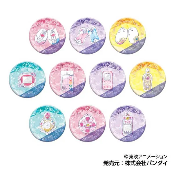 ハセ・プロ｜プリキュアオールスターズ キラッとCANバッジ A BOX