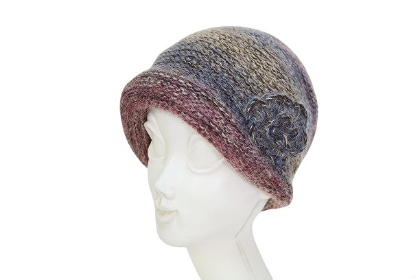 送料無料】日本製 レディース ニット帽 60代 70代 80代 90代 ウール混