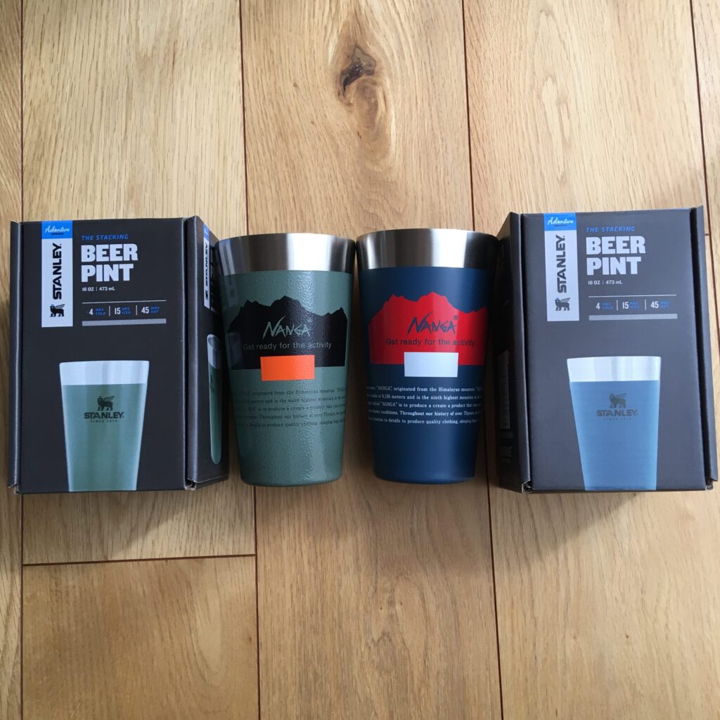 まだ買える】NANGAとSTANLEYのスタッキング真空パイント