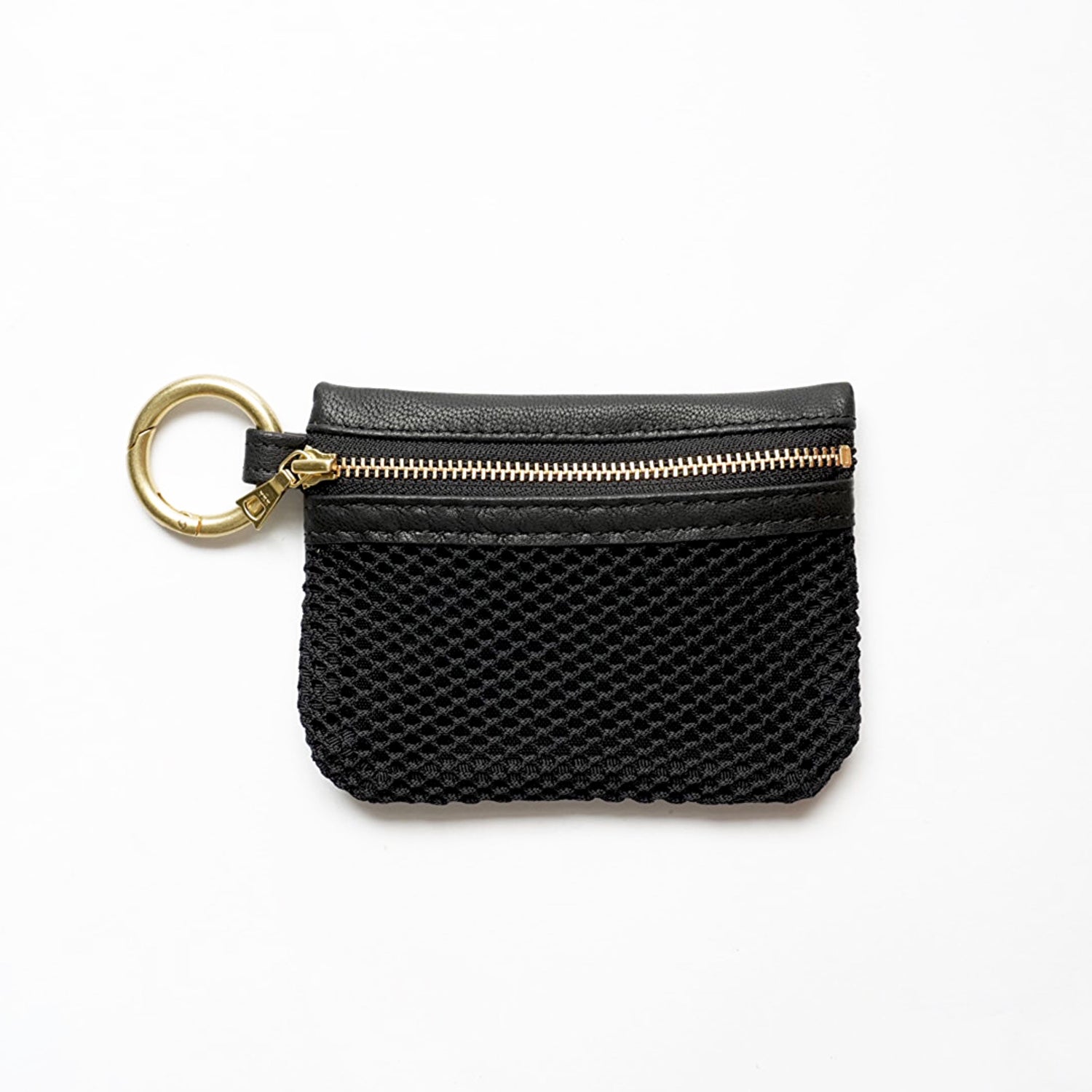 COIN PURSE MESH × GOAT LEATHER – HATCH