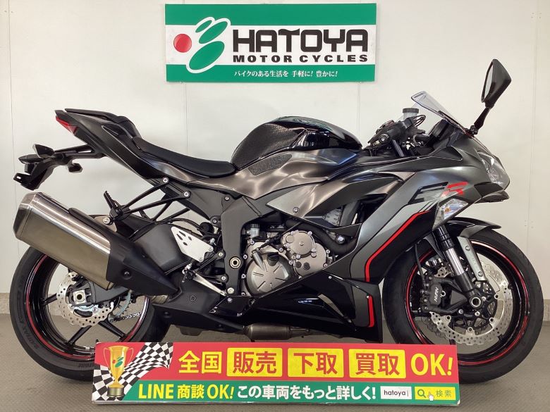 中古 KAWASAKI カワサキ Ninja ZX－6R 2020年式 2559km 希少ブラック