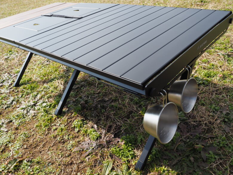 ラーテルワークス】ウッドパネルテーブル120はIGT規格で高級感がすごい