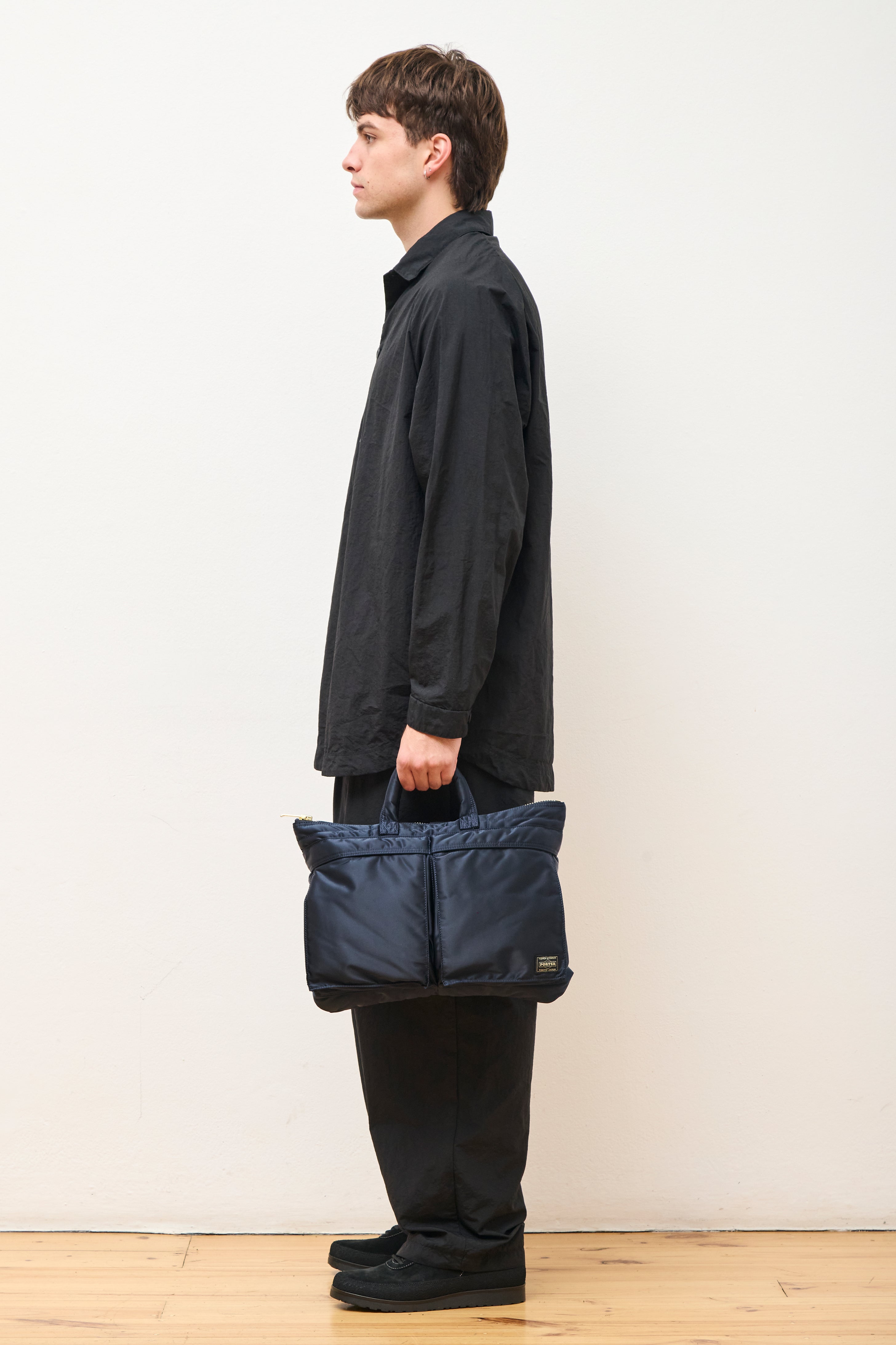 Porter Yoshida & Co. Tanker Short Helmet Bag Navy