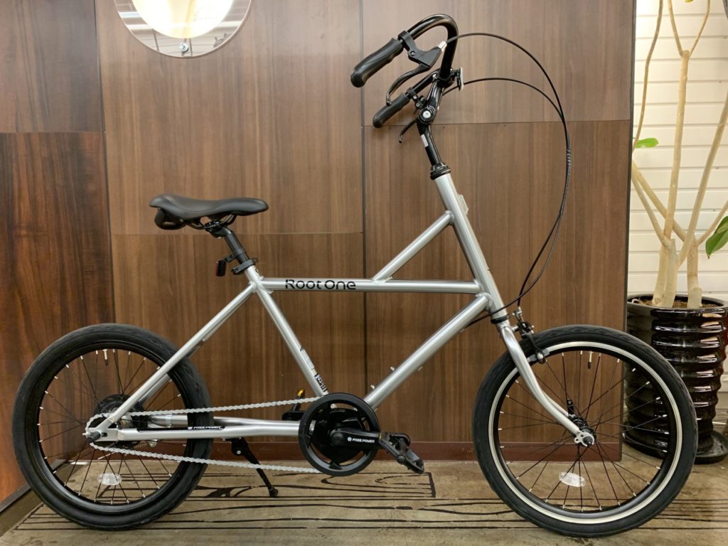 フリーパワー取り付け済の小径車 Root Oneの試乗車が到着!!｜バイク