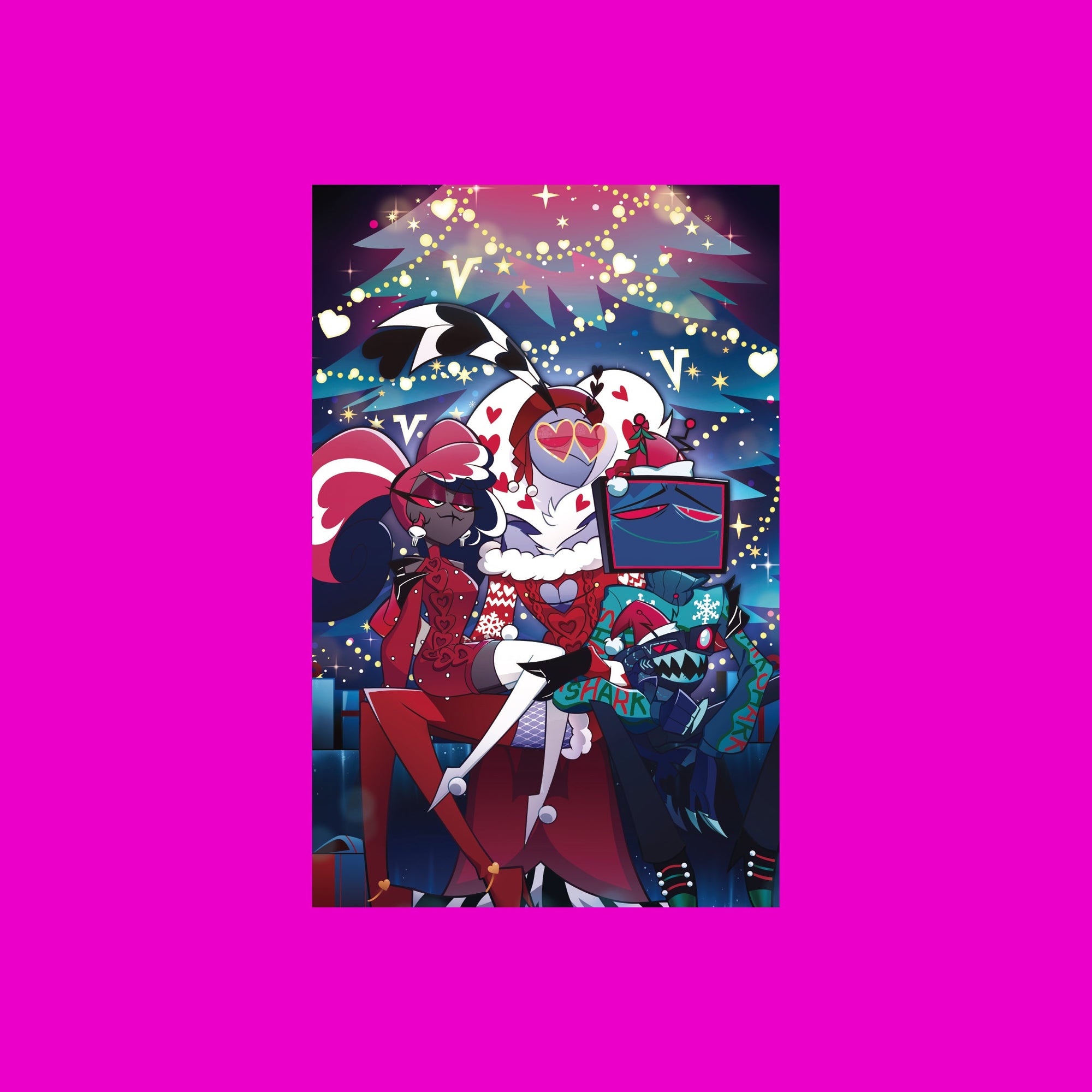 Hazbin Hotel The Vees ポスター Hazbin Hotel the Vees Poster - Vox