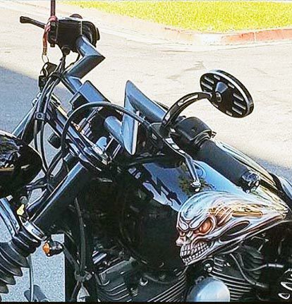 ソフテイル用LA CHOPPERS Z、ナローZハンドル｜ハーレーカスタムパーツ