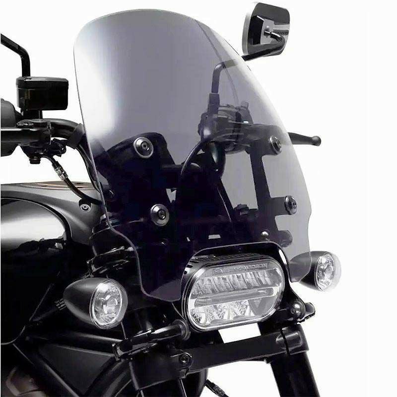 RH1250S クイックリリース コンパクトウインドシールド ダークスモーク