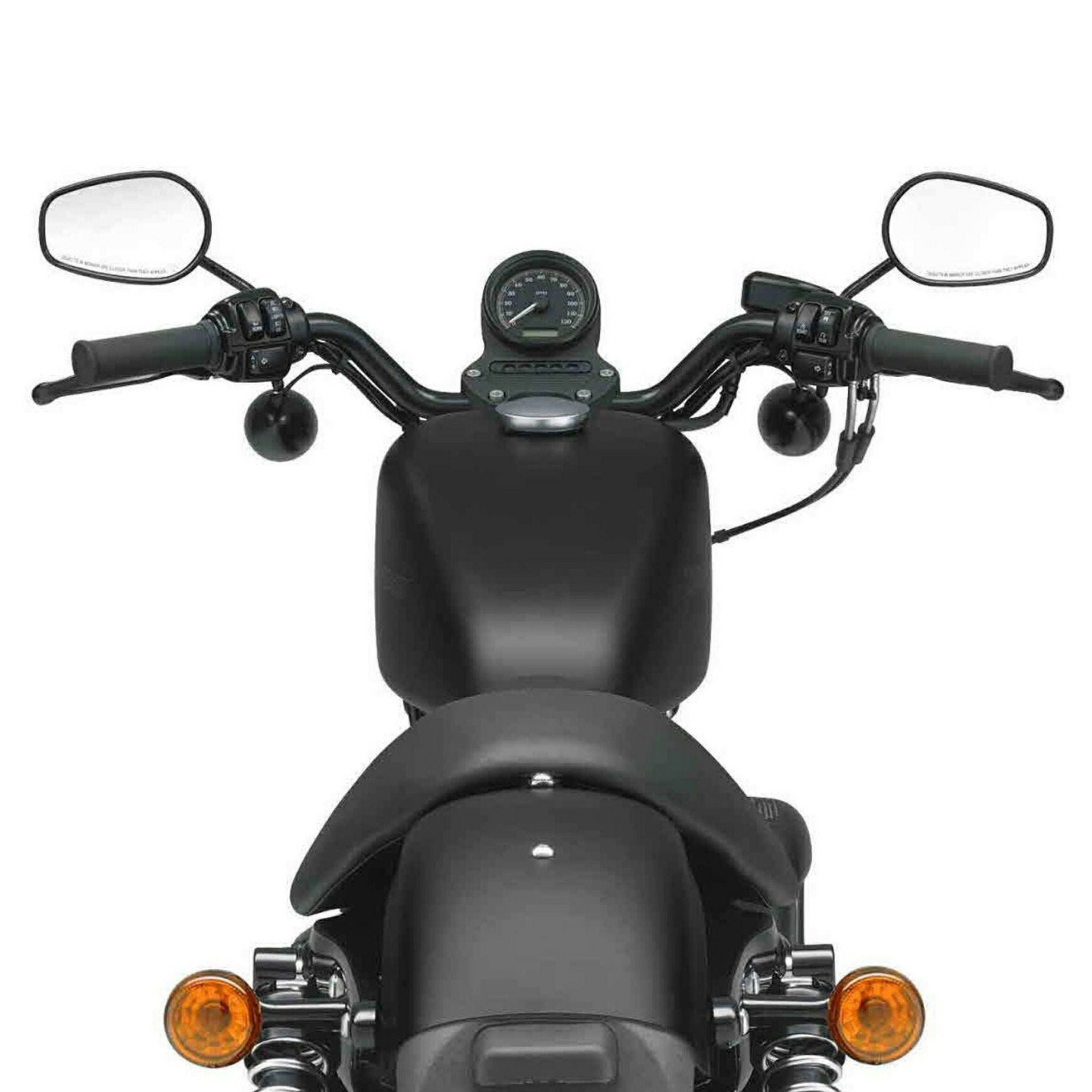 スポーツスター アイアン883スタイル・ハンドルバー (サテンブラック