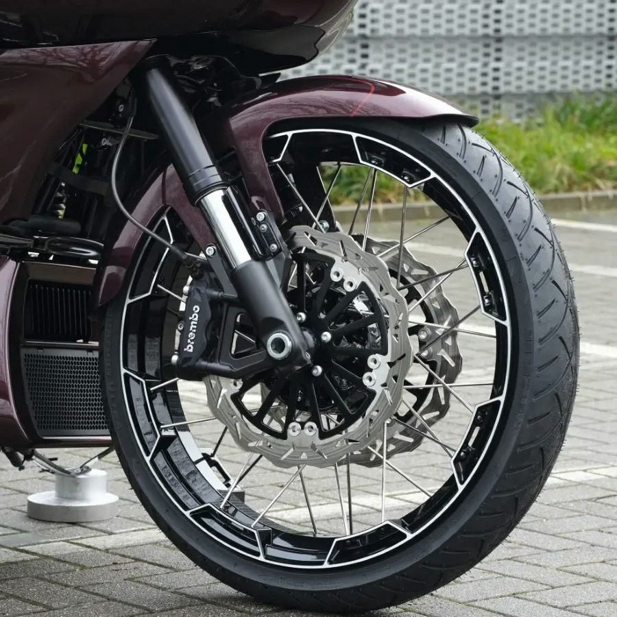 2024以降 ツーリング 23インチ用 フロントフェンダー (未塗装