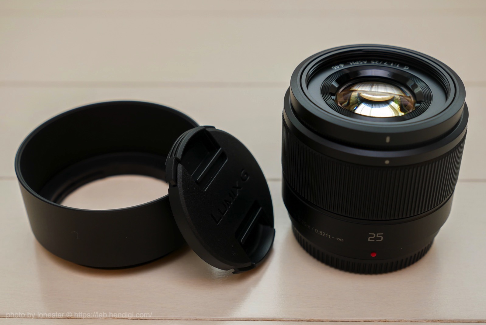 LUMIX 単焦点レンズ ルミックス G 25mm/ F1.7