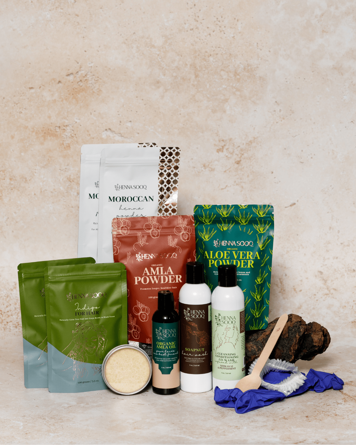 Complete Henna Hair Dyeing Bundle + Guide – Henna Sooq