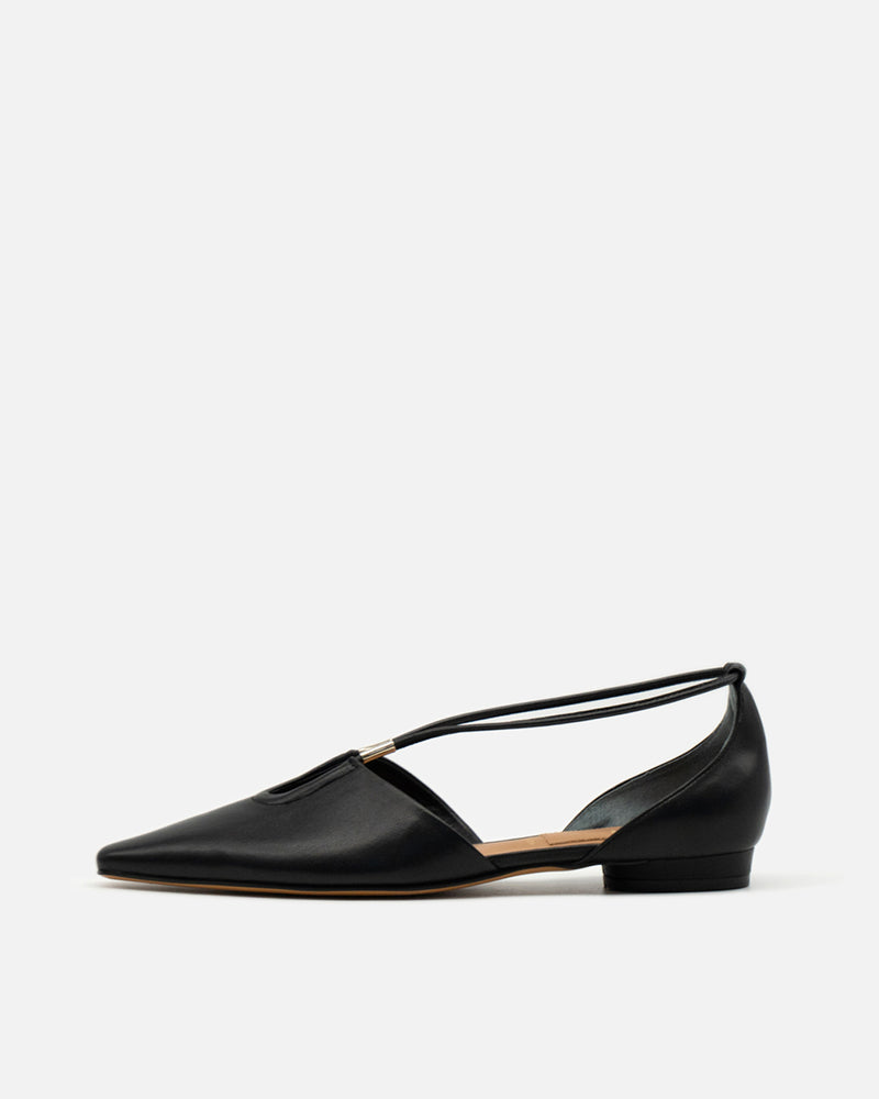 Mimosa Black l ポインテッド パンプス ブラック - HENRI EN VARGO
