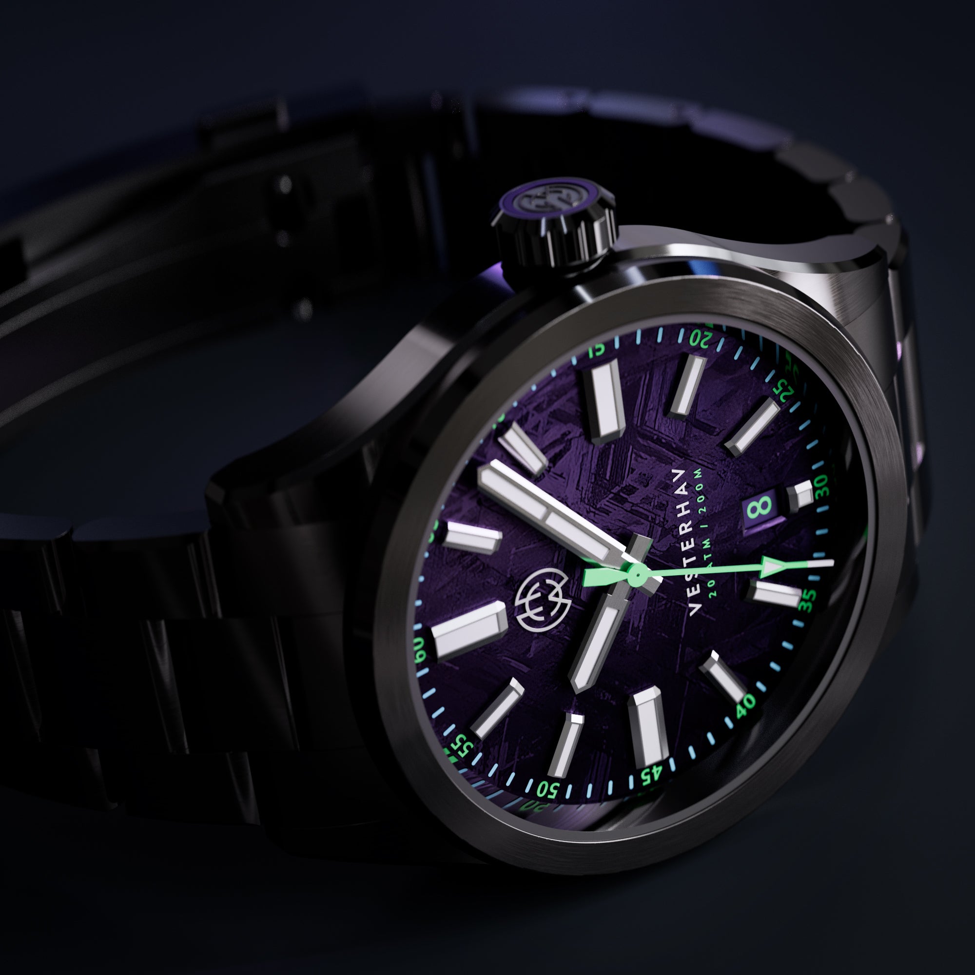 Vesterhav Meteorite - Fusion Purple DLC – Henry Archer Denmark