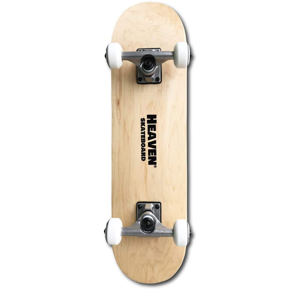 HEAVEN ジュニア用スケートコンプリート ナチュラル - HEAVEN SKATE BOARD