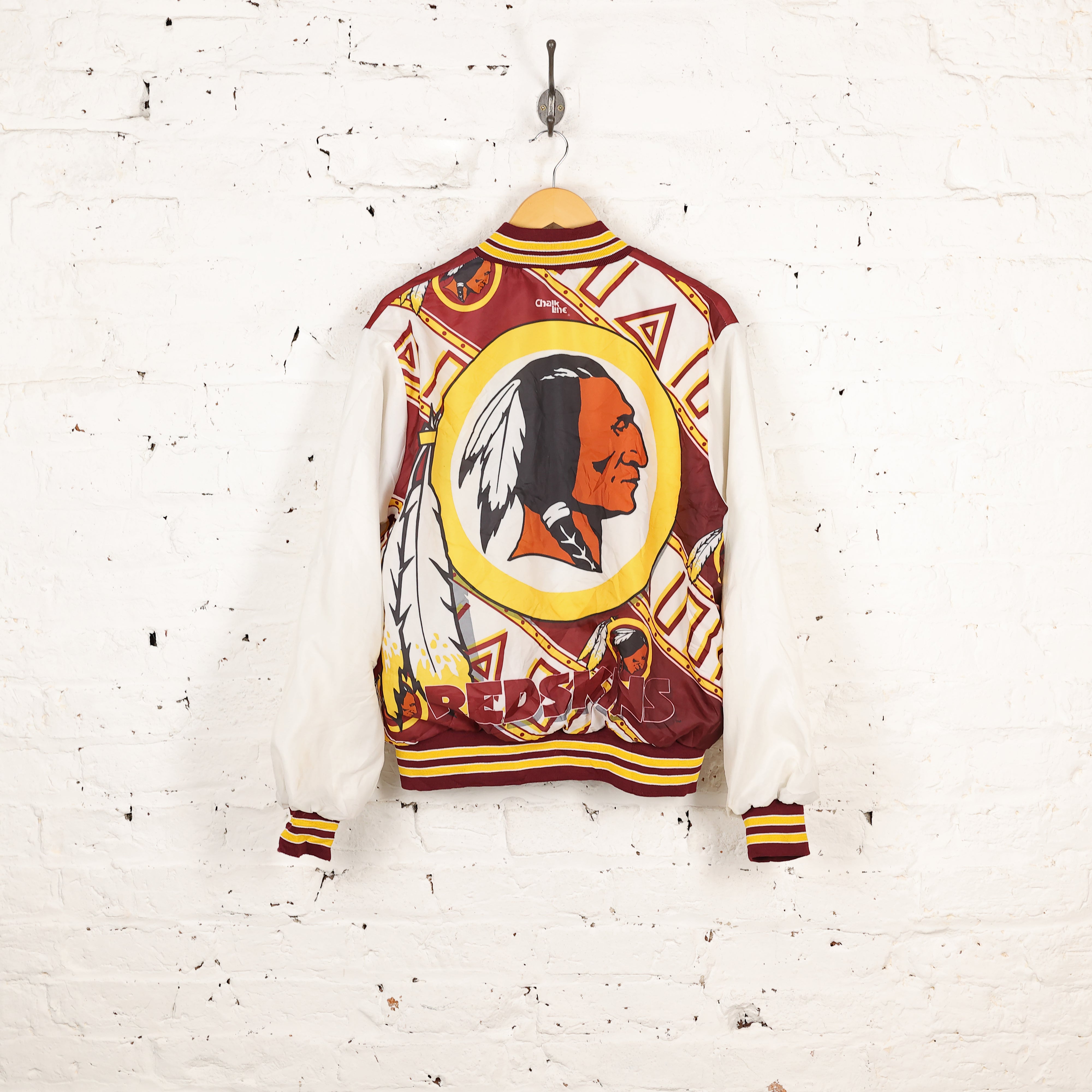 Chalk Line Washington Redskins Bomber Jacket - Maroon - L – Headlock