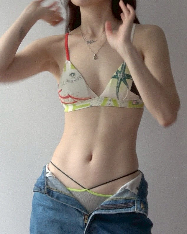 2 colors strip shorts – HEAP