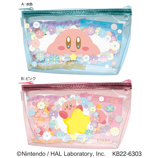 星のカービィメモ入りクリアポーチ - 株式会社ハート