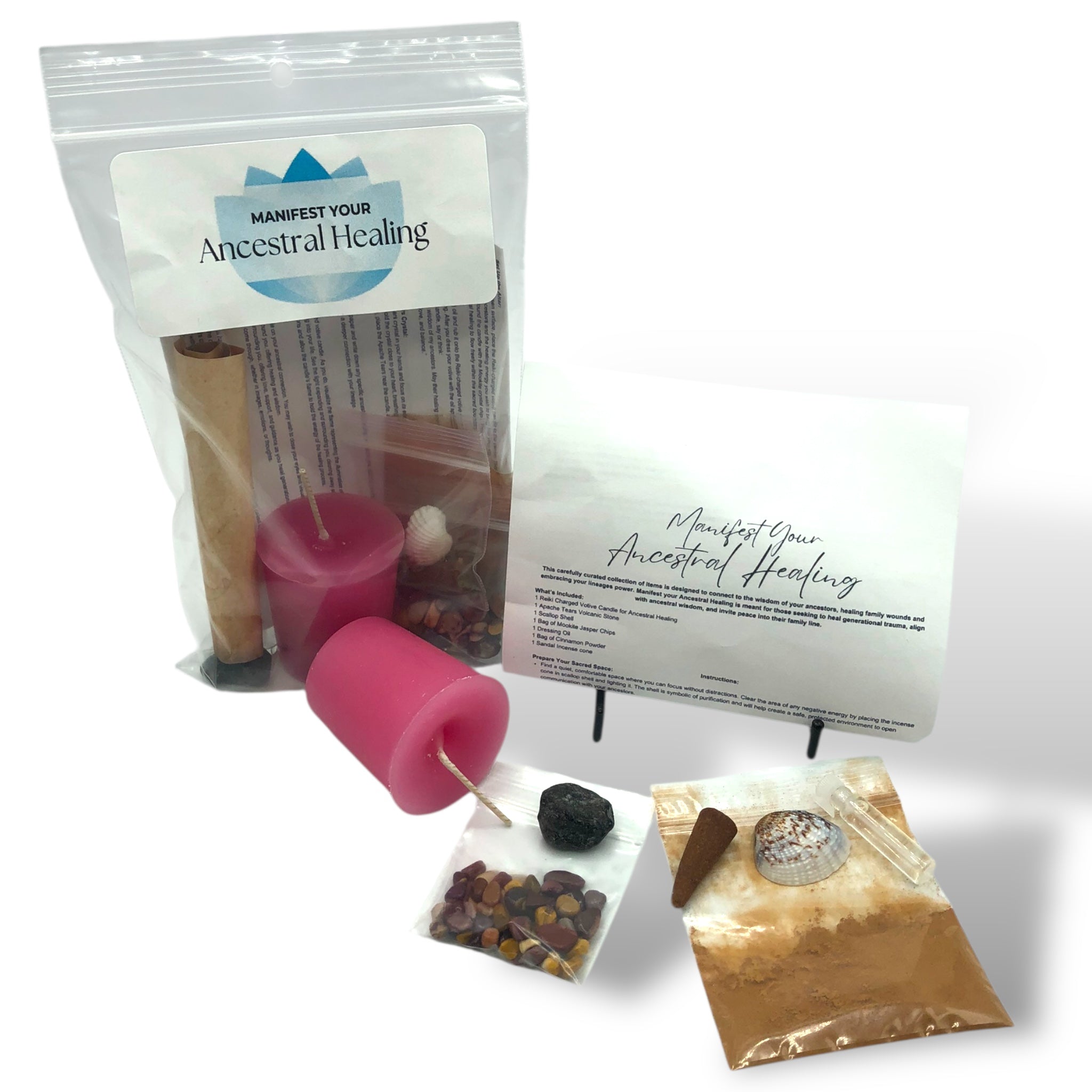 Manifest Your Ancestral Healing Kit – Heart Soul & Art