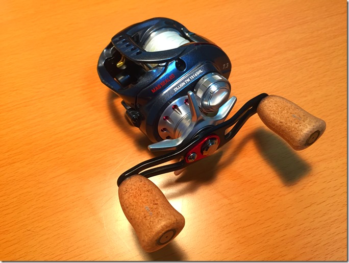 コルクノブ」をジリオンTWに付けてみた。結構シブくて気に入っている