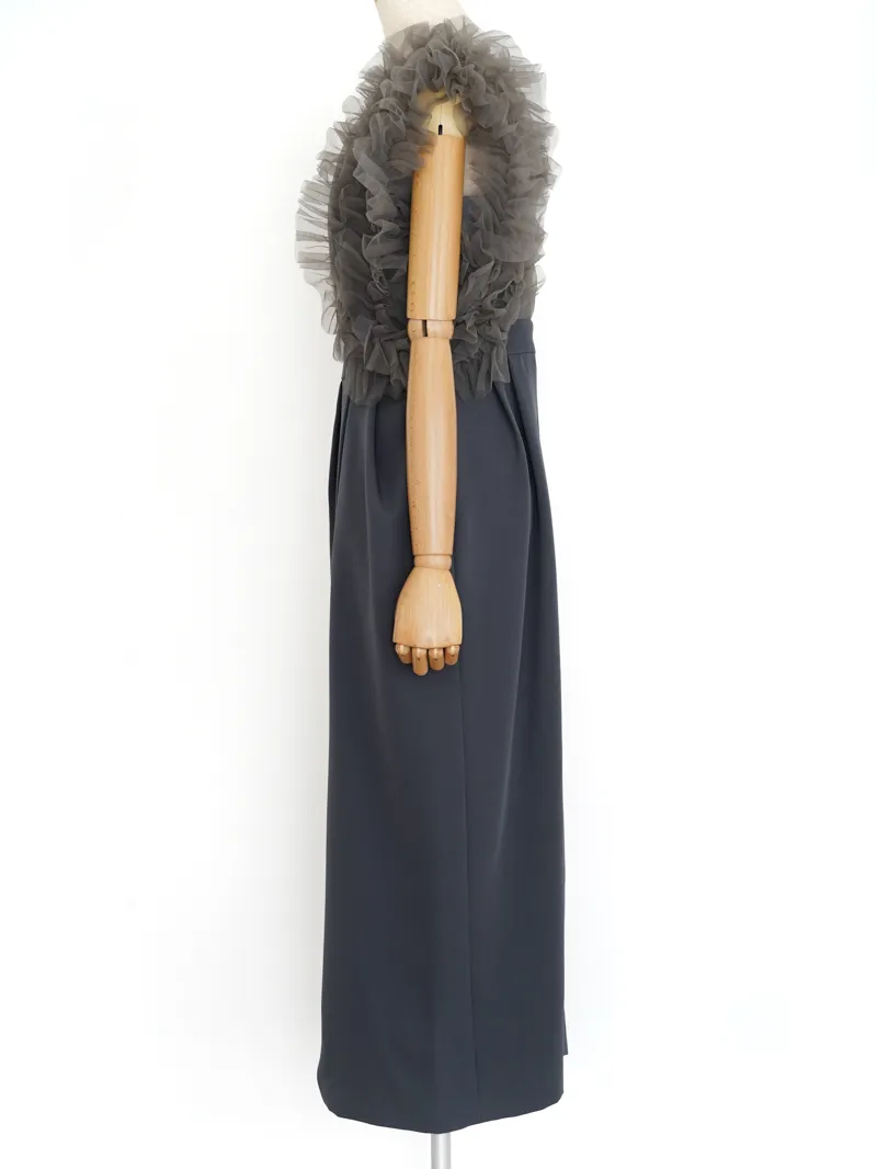 LAGUNAMOON（ラグナムーン）LADYチュールドッキングコクーンワンピース