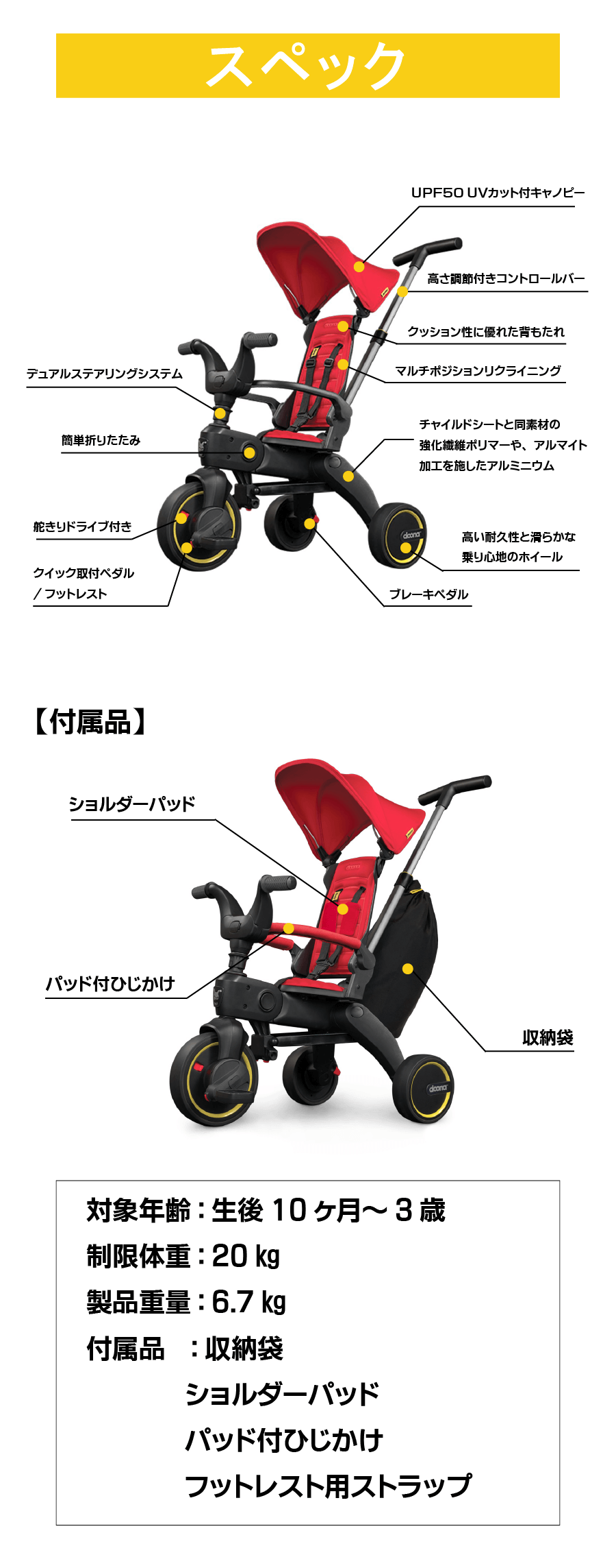 ハロー赤ちゃんOnlineshop / doona（ドゥーナ）Liki Trike