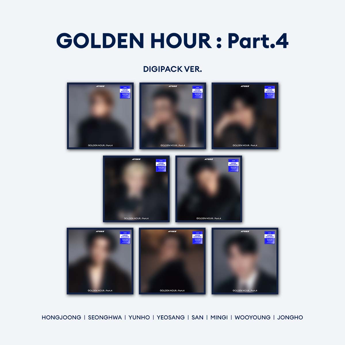 ATEEZ - GOLDEN HOUR : Part.4 – hello82.shop