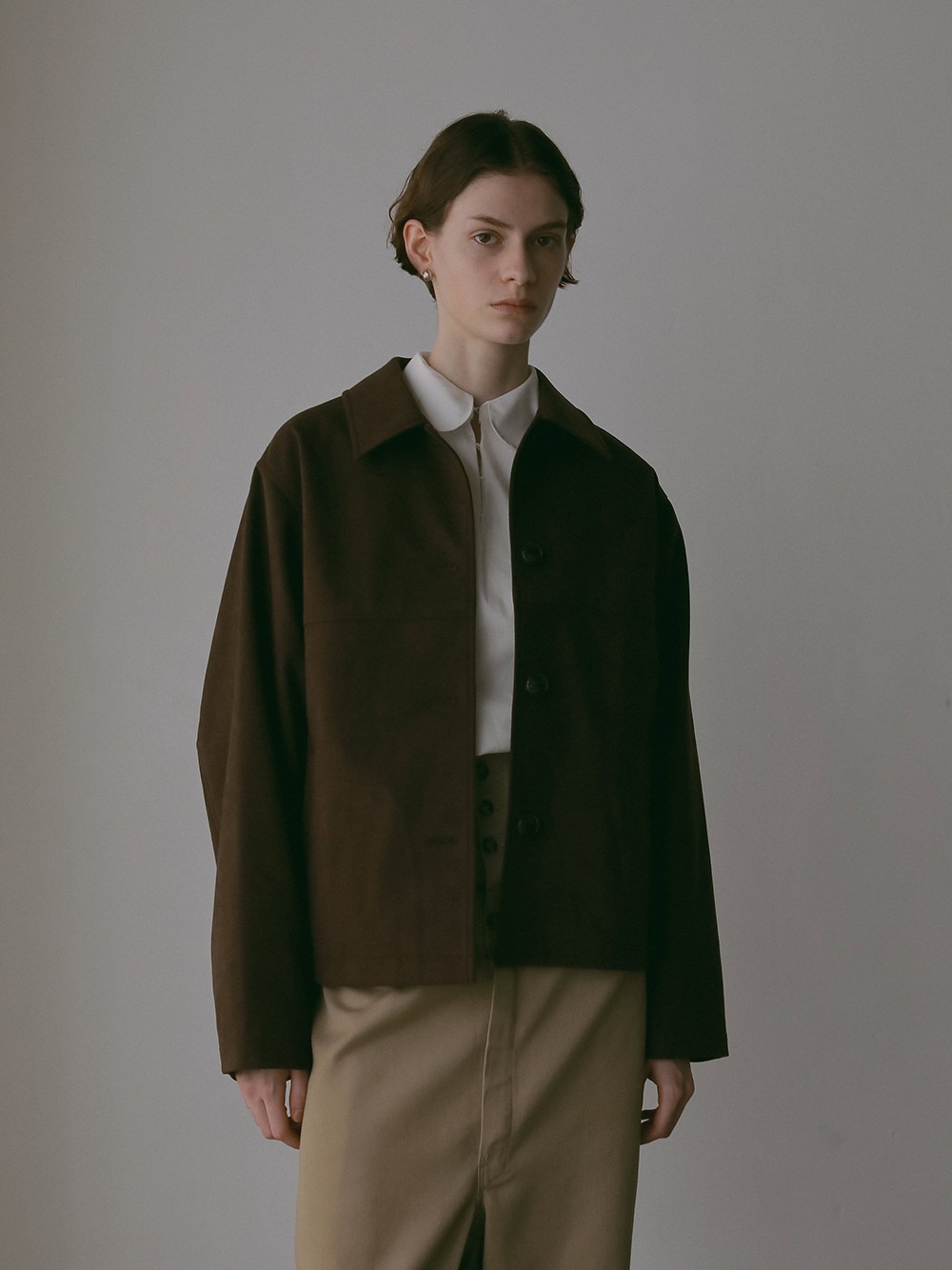 フェイクスエードジャケット | Outer | HER. Online Store