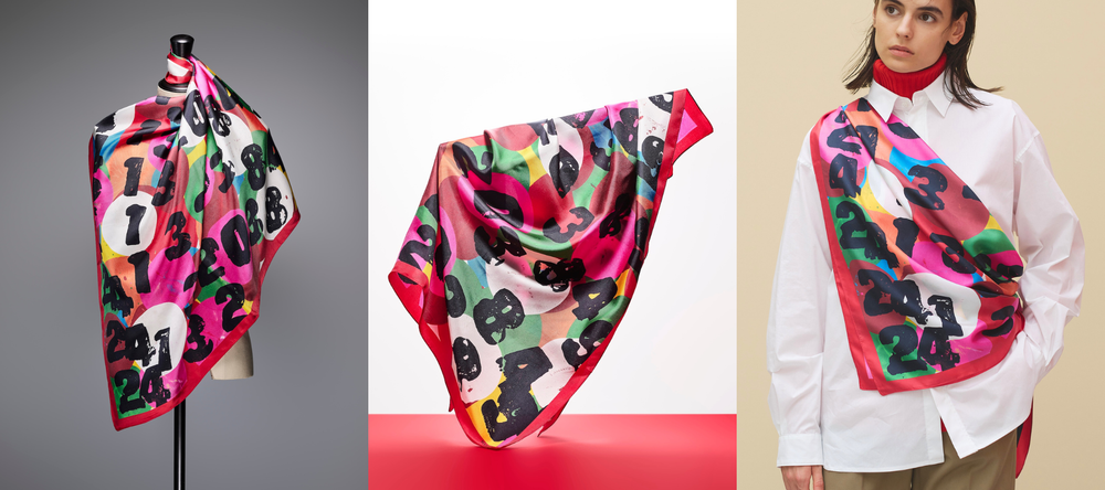 秋をまとう、新作シルクスカーフ｜October Edition – HERALBONY