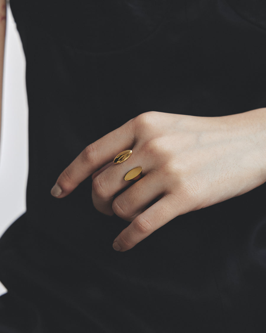 TOBARI ZOÉ RING GOLD – h'eres