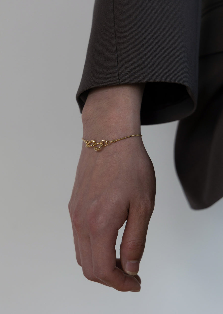 INES 08 BRACELET GOLD – h'eres